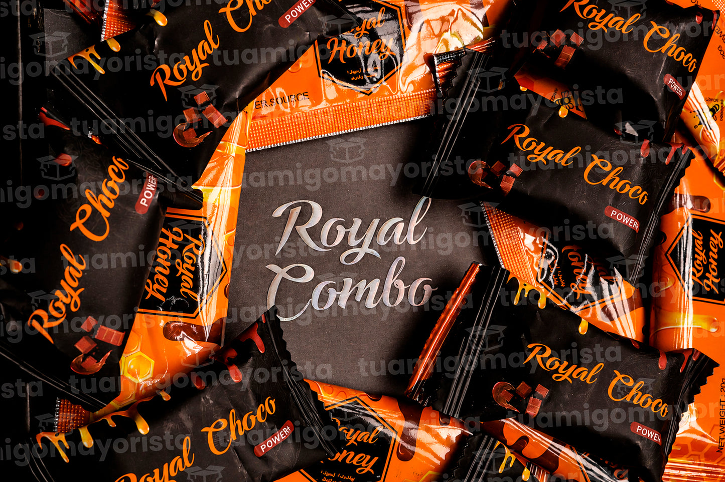 Royal Combo VIP Caja Miel y Chocolate 24 Pzas