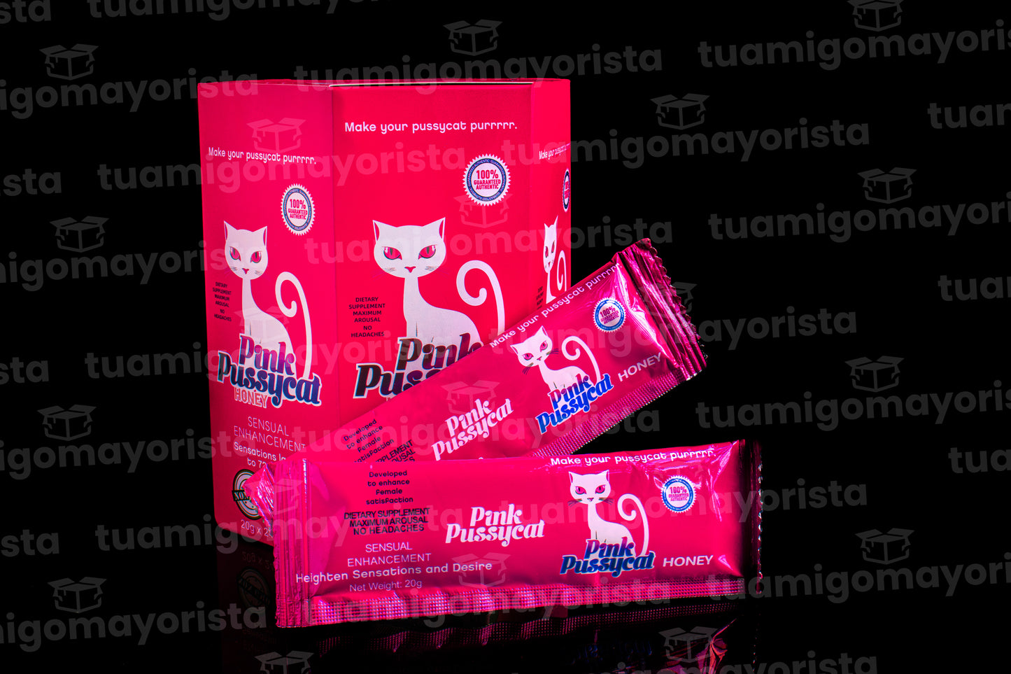 Pink Pussycat Honey Caja 24 Sobres 20g